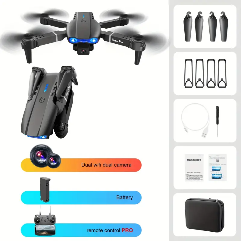 Load image into Gallery viewer, Remote Controlled Drone with HD Camera &amp; GPS Quadcopter
