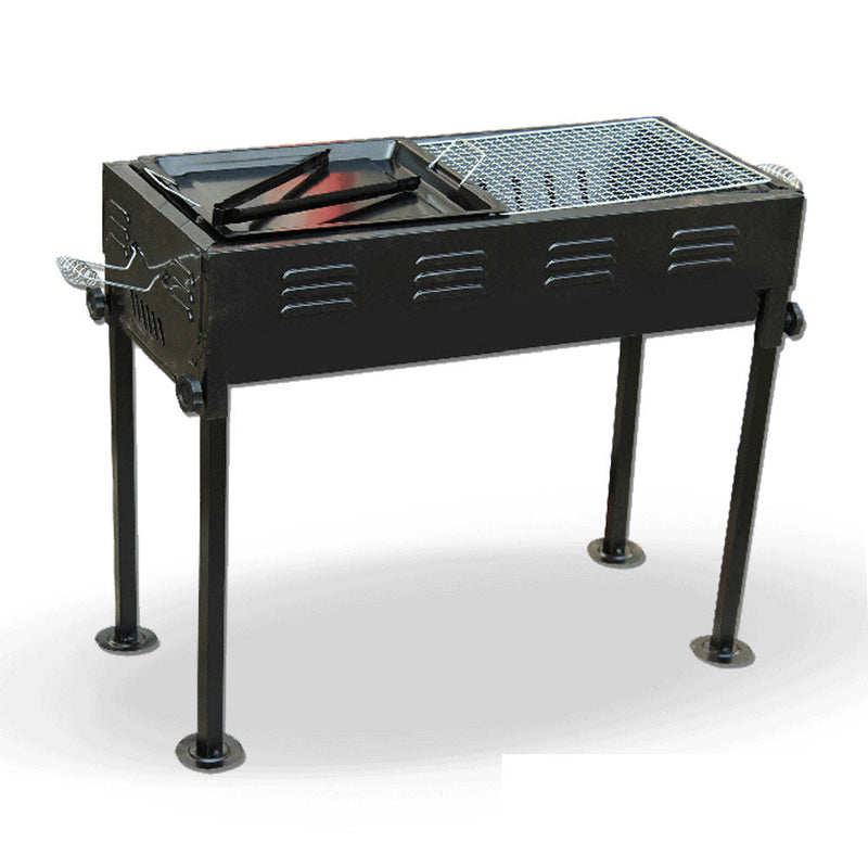 Load image into Gallery viewer, Portable Outdoor Mangal BBQ Grill Charcoal Shish Kebab Shashly Picnic Camping
