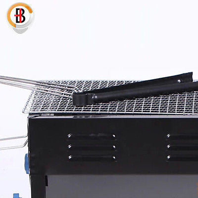 Load image into Gallery viewer, Portable Outdoor Mangal BBQ Grill Charcoal Shish Kebab Shashly Picnic Camping

