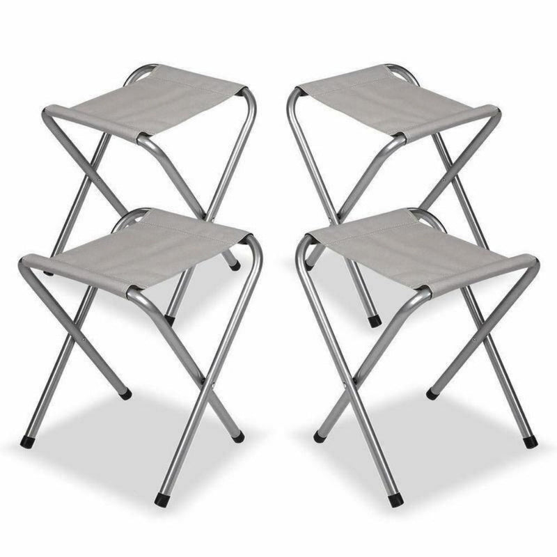 Load image into Gallery viewer, Portable Folding Picnic Camping Set BBQ Party Aluminium Table 4 Foldable Chairs
