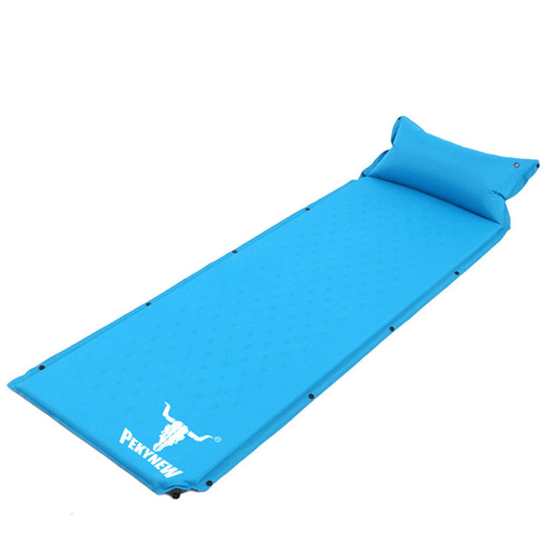 Load image into Gallery viewer, Air Bed Self Inflating Mattress Sleeping Mat Camp Camping Hiking Joinable - blue

