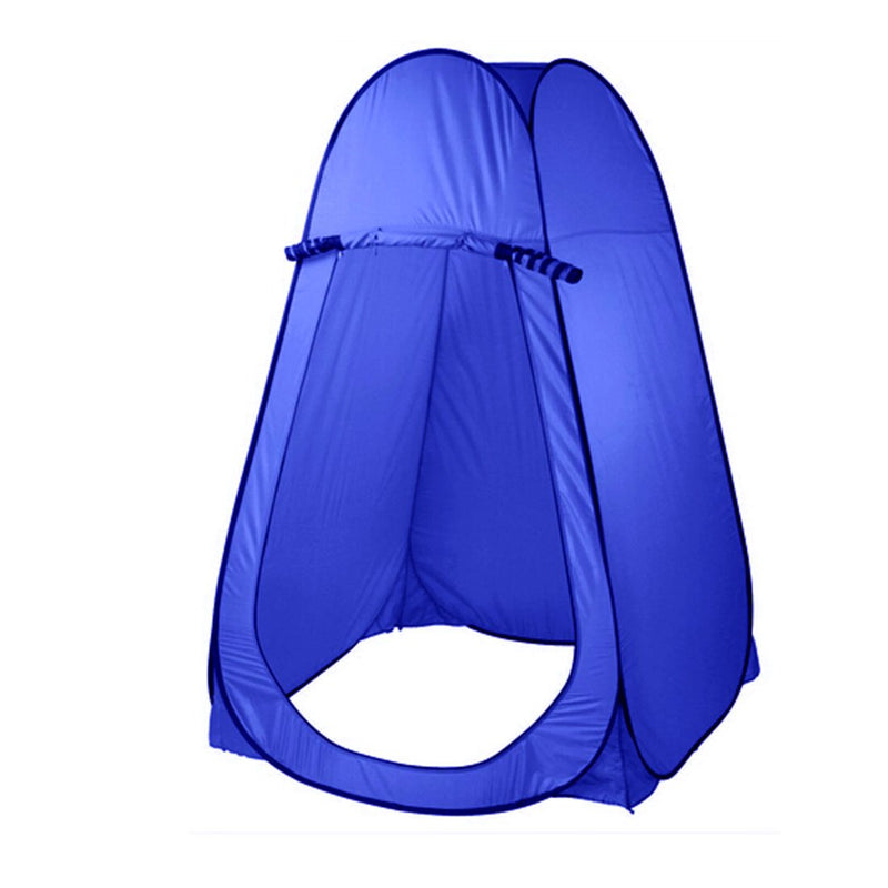 Load image into Gallery viewer, Pop Up  Portable Privacy Shower room Tent &amp;20L Outdoor Camping Water Bag Camp Set - blue
