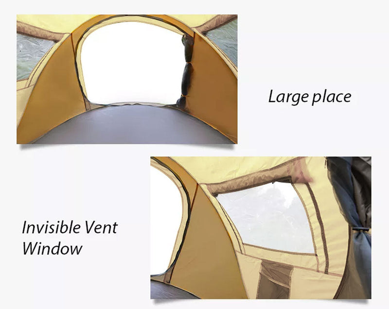 Load image into Gallery viewer, Waterproof Instant Up Beach Camping Tent 3 Person Pop up Tents Family Hiking Dome
