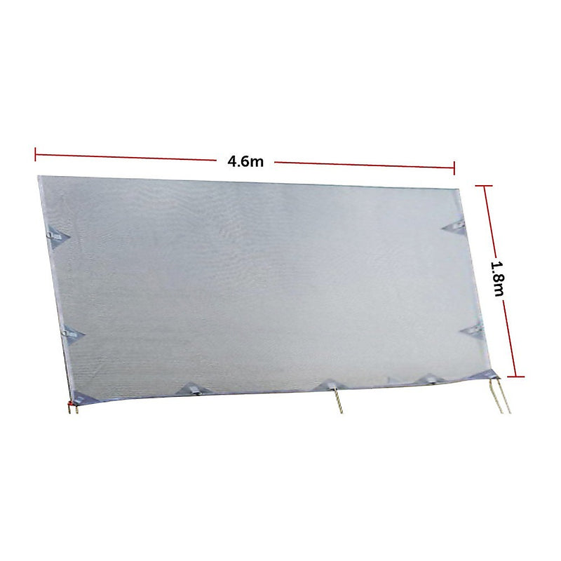 Load image into Gallery viewer, 4.6m Caravan Privacy Screen Side Sunscreen Sun Shade for 16&#39; Roll Out Awning
