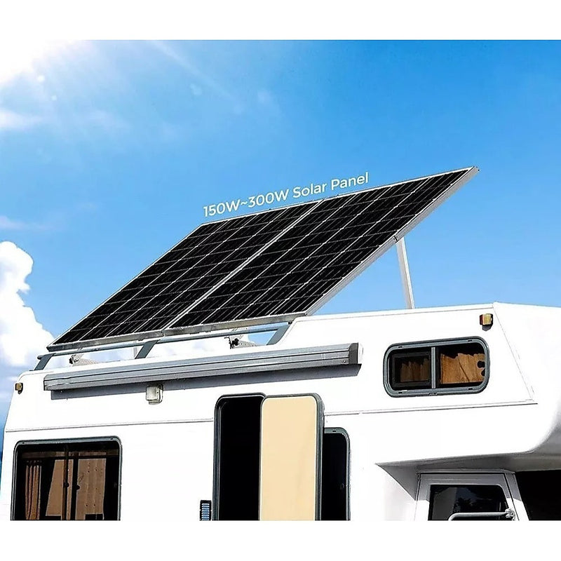 Load image into Gallery viewer, 71cm Solar Panel RV Tilt Mount Brackets Roof Flat Surface
