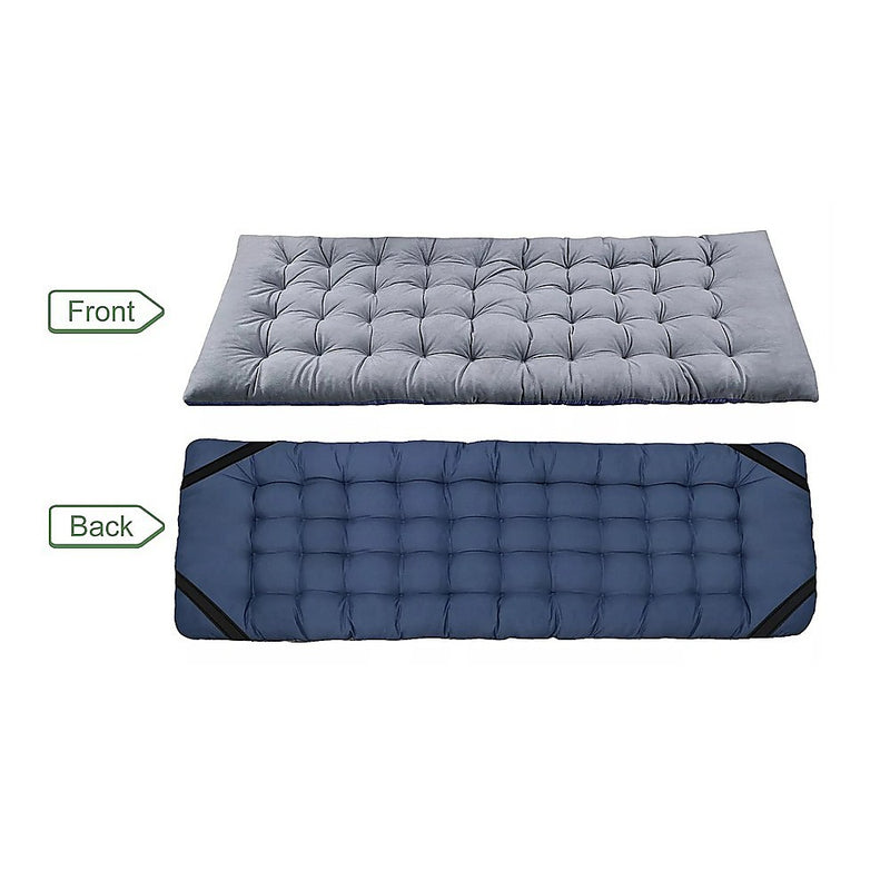 Load image into Gallery viewer, Camping Bed Elevated Cot with Mattress – Foldable Outdoor Sleeping Bed for Adults
