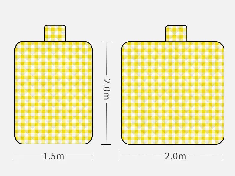 Load image into Gallery viewer, Thickened Waterproof Picnic Blanket - Portable Outdoor Beach Mat for Camping and Hiking 150*200cm(Rainbow Bear)
