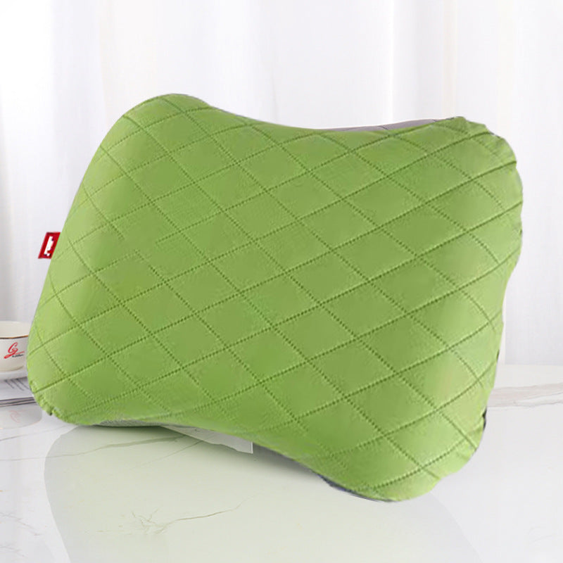Load image into Gallery viewer, Inflatable Camping Pillow - Lightweight 46x32x12cm Travel Pillow 180g in Green
