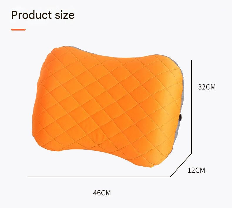 Load image into Gallery viewer, Inflatable Camping Pillow - Lightweight 46x32x12cm Travel Pillow 180g in Green
