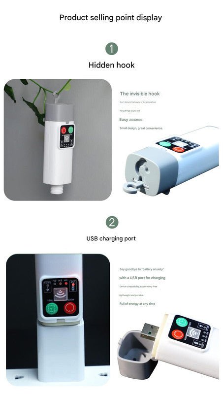 Load image into Gallery viewer, (300 lights in 30 meters color) Camping tent light kit - rechargeable power bank, spool light string, remote control
