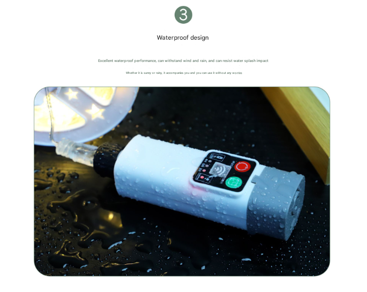 Load image into Gallery viewer, (300 lights in 30 meters color) Camping tent light kit - rechargeable power bank, spool light string, remote control
