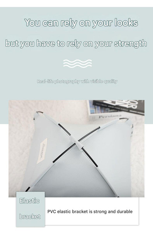 Load image into Gallery viewer, Green Premium Portable Pet Tent Bed with Cooling Mat - Breathable Foldable Outdoor Indoor Cat Dog House Shelter for Summer(Size: L)
