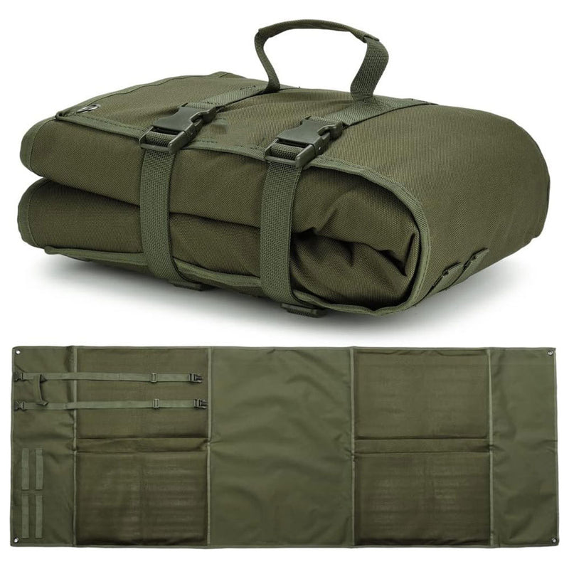 Load image into Gallery viewer, Green Portable Outdoor Tactical Shooting Mat - Field Training, Camping, Picnic &amp; Moisture-Proof Nap Pad (200x73 cm / 78x28.5 inches)
