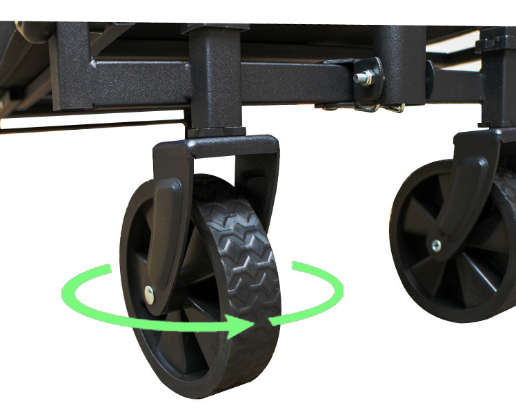 Load image into Gallery viewer, Mini Foldable Outdoor Camping &amp; Utility Wagon with 5-Inch Wheels
