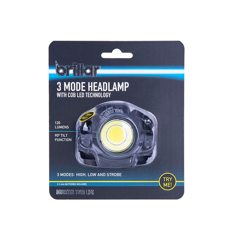 Load image into Gallery viewer, 3 Mode Headlamp with COB LED Technology-Black/Blue
