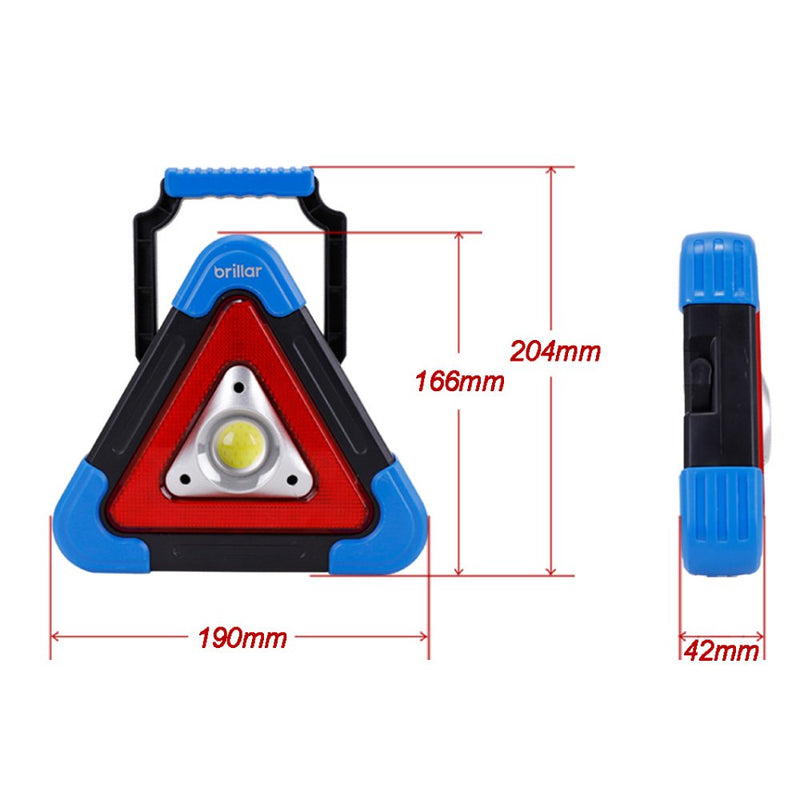 Load image into Gallery viewer, Brillar Emergency Mate - 300 Lumen Rechargeable Roadside Safety Light
