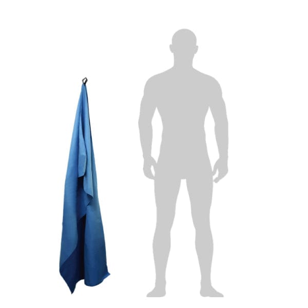 Load image into Gallery viewer, MicroFibre Travel Towel Blue
