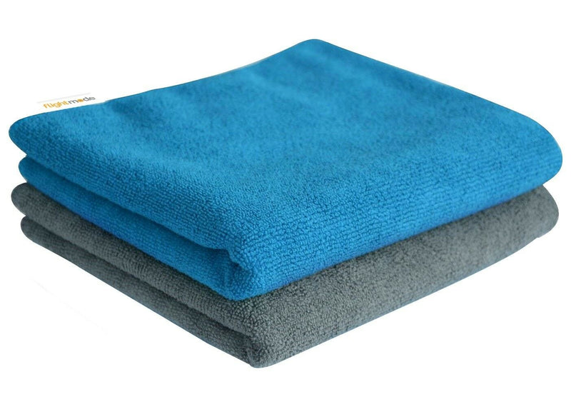 Load image into Gallery viewer, MicroFibre Travel Towel Blue
