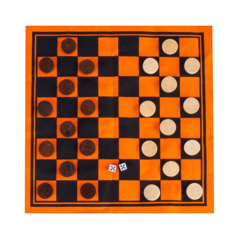 Load image into Gallery viewer, Checkers In a Can - Travel Board Game
