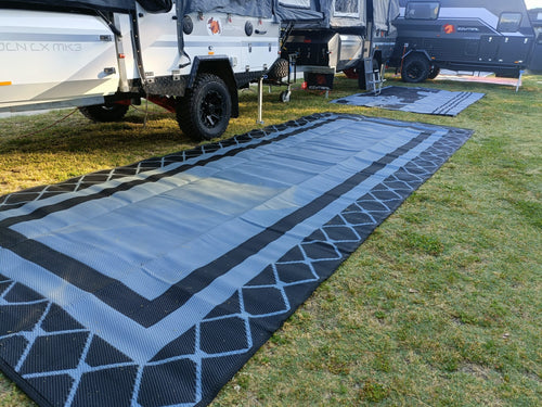 Alfresco 6m x 2.4m recycled poly mat