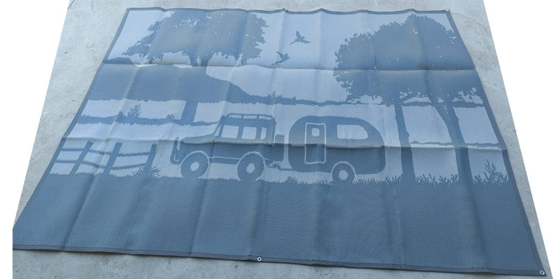 Load image into Gallery viewer, Caravan Camping 4m x 2.14m recycled mat
