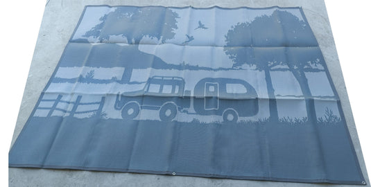 Caravan Camping 4m x 2.14m recycled mat