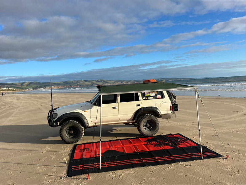 Load image into Gallery viewer, Country Orange 6m x 2.4m recycled mat
