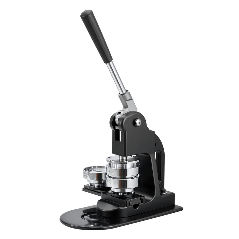 Load image into Gallery viewer, VEVOR Button Maker Machine, 58 mm, Pin Maker Machine with 500pcs Button Parts, Circle Cutter, Hex Wrenches and Magic Book, Ergonomic Handle, for DIY Badges, Personalized Pins and Key Chains, Black
