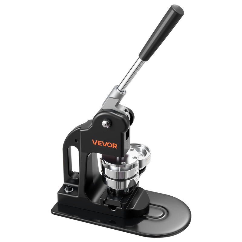 Load image into Gallery viewer, VEVOR Button Maker Machine, 58 mm, Pin Maker Machine with 500pcs Button Parts, Circle Cutter, Hex Wrenches and Magic Book, Ergonomic Handle, for DIY Badges, Personalized Pins and Key Chains, Black
