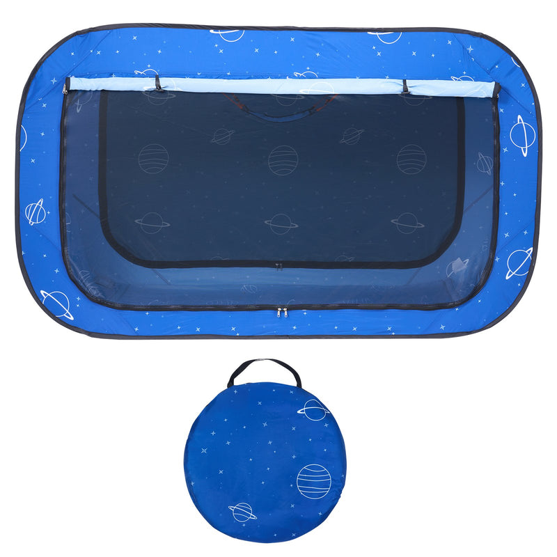 Load image into Gallery viewer, VEVOR Bed Tent, Pongee Fabric, 2 Doors Breathable Dream Tent with 8.5 mm Fiber Poles on Bed Privacy, Full Size Block out Light Sleeping Bed Canopy, Fit for Kids Playhouse and Adults Sleeping Tent
