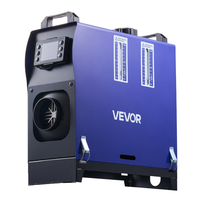 Load image into Gallery viewer, VEVOR Diesel Heater, 8KW, DC 12V/24V, All in One Portable Diesel Air Heater with Remote Control and LCD Screen, Fast Heating Low Noise, 5 L Fuel Tank for Vehicles, Vans, RVs, Campers, and Trucks

