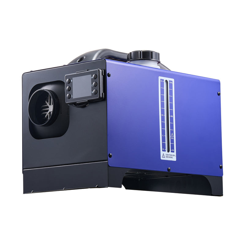 Load image into Gallery viewer, VEVOR Diesel Heater, 8KW, DC 12V/24V, All in One Portable Diesel Air Heater with Remote Control and LCD Display, Fast Heating Low Noise, 5 L Fuel Tank for Vehicles, RVs, Vans, Tractors and Trucks
