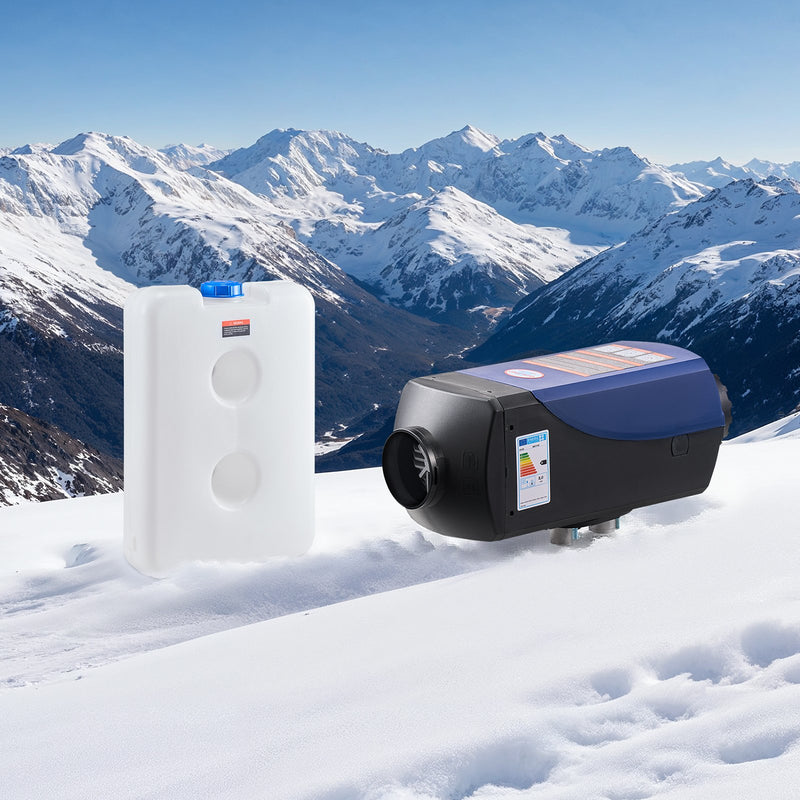 Load image into Gallery viewer, VEVOR Diesel Heater, 8KW, DC 12V/24V, Portable Diesel Air Heater with Remote Control and LCD Screen, Fast Heating Low Noise, 10 L Large Fuel Tank for Vehicles, Vans, RVs, Campers, and Trucks
