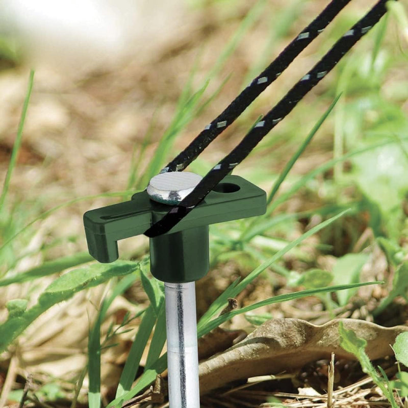 Load image into Gallery viewer, Heavy-Duty Storm Proof 10 Pack Galvanized Steel Rust Proof Tent Pegs
