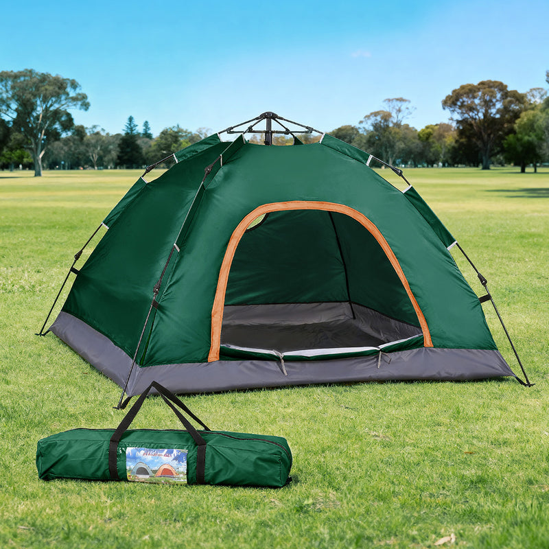 Load image into Gallery viewer, Weisshorn Camping Tent Instant Tent Pop up 2 Person Outdoor Hiking Tents Hiking Green
