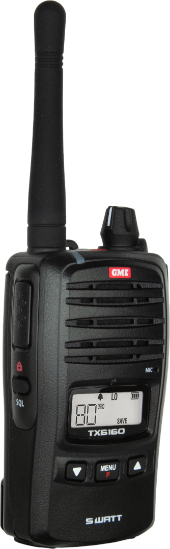 GME TX6160TP Tradie Pack IP67 UHF CB Handheld Portable Two Way Radio